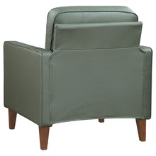Load image into Gallery viewer, Jonah Upholstered Track Arm Accent Club Chair Green
