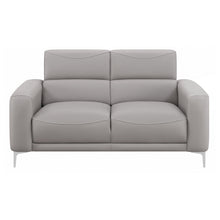 Load image into Gallery viewer, Glenmark Track Arm Upholstered Loveseat Taupe
