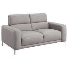 Load image into Gallery viewer, Glenmark Track Arm Upholstered Loveseat Taupe
