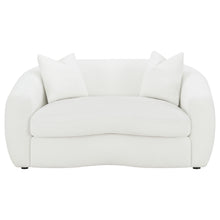 Load image into Gallery viewer, Isabella 2-piece Upholstered Tight Back Living Room Set White
