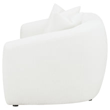 Load image into Gallery viewer, Isabella Upholstered Tight Back Loveseat White
