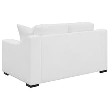 Load image into Gallery viewer, Ashlyn Upholstered Sloped Arms Loveseat White
