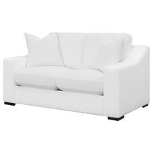 Load image into Gallery viewer, Ashlyn Upholstered Sloped Arms Loveseat White
