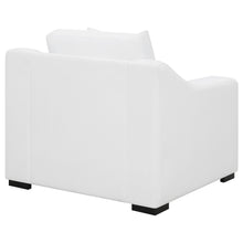 Load image into Gallery viewer, Ashlyn Upholstered Sloped Arms Chair White

