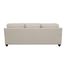 Load image into Gallery viewer, Glenn Recessed Arms Sofa Light Grey
