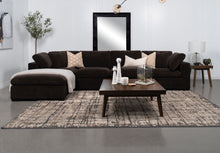 Load image into Gallery viewer, Lakeview 6-piece Upholstered Modular Sectional Sofa Dark Chocolate

