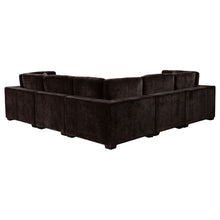 Load image into Gallery viewer, Lakeview 5-piece Upholstered Modular Sectional Sofa Dark Chocolate
