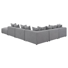Load image into Gallery viewer, Jennifer 6-piece Tight Seat Modular Sectional Grey

