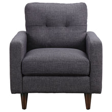 Load image into Gallery viewer, Watsonville Tufted Back Chair Grey
