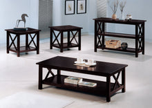 Load image into Gallery viewer, Rachelle 3-piece Occasional Table Set Deep Merlot
