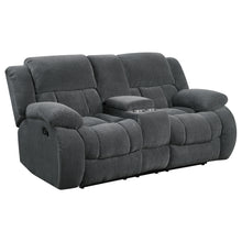 Load image into Gallery viewer, Weissman Motion Loveseat with Console Charcoal
