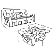 Load image into Gallery viewer, Higgins Upholstered Tufted Living Room Set
