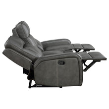 Load image into Gallery viewer, Raelynn 2-piece Upholstered Motion Reclining Sofa Set Grey
