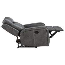 Load image into Gallery viewer, Raelynn 3-piece Upholstered Motion Reclining Sofa Set Grey
