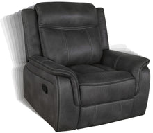 Load image into Gallery viewer, Lawrence Upholstered Tufted Back Glider Recliner
