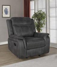 Load image into Gallery viewer, Lawrence Upholstered Tufted Back Glider Recliner
