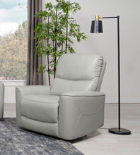 Load image into Gallery viewer, Greenfield Upholstered Power Recliner Chair Ivory
