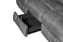 Load image into Gallery viewer, Conrad Upholstered Motion Sofa Cool Grey

