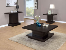 Load image into Gallery viewer, Reston Pedestal Sofa Table Cappuccino
