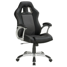 Load image into Gallery viewer, Roger Adjustable Height Office Chair Black and Grey
