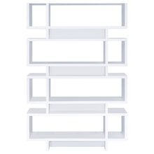 Load image into Gallery viewer, Reid 4-tier Open Back Bookcase White
