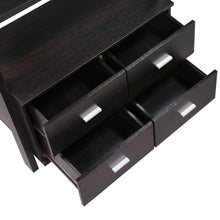 Load image into Gallery viewer, Colella 4-drawer Storage Bookcase Cappuccino
