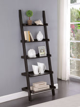 Load image into Gallery viewer, Colella 5-shelf Ladder Bookcase Cappuccino
