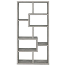 Load image into Gallery viewer, Theo 10-shelf Bookcase Grey Driftwood
