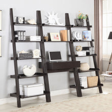 Load image into Gallery viewer, Colella 2-shelf Writing Ladder Desk Cappuccino
