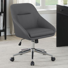 Load image into Gallery viewer, Jackman Upholstered Office Chair with Casters
