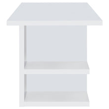 Load image into Gallery viewer, Alice Writing Desk White with Open Shelves
