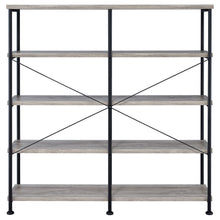 Load image into Gallery viewer, Analiese 4-shelf Open Bookcase Grey Driftwood
