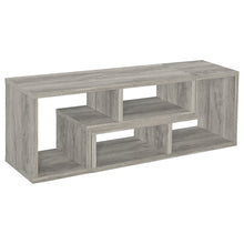 Load image into Gallery viewer, Velma Convertable Bookcase and TV Console Grey Driftwood
