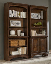 Load image into Gallery viewer, Hartshill 5-shelf Bookcase Burnished Oak
