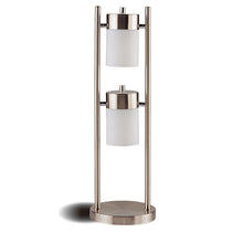 Load image into Gallery viewer, Munson Adjustable Swivel Table Lamp Brushed Silver
