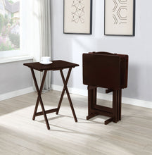 Load image into Gallery viewer, Donna 5-piece Tray Table Set Cappuccino

