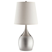 Load image into Gallery viewer, Tenya Empire Shade Table Lamps Silver and Chrome (Set of 2)
