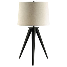 Load image into Gallery viewer, Sabat Tripod Base Table Lamp Black and Light Grey
