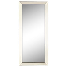 Load image into Gallery viewer, Barnett Rectangular Floor Mirror Silver
