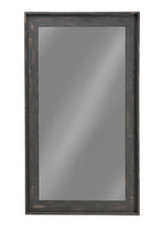 Load image into Gallery viewer, Cragen Rectangle Bold Contoured Frame Floor Mirror Brown
