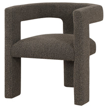 Load image into Gallery viewer, Petra Boucle Upholstered Accent Side Chair Chocolate Brown
