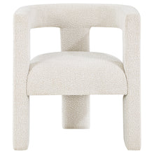Load image into Gallery viewer, Petra Boucle Upholstered Accent Side Chair White
