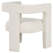 Load image into Gallery viewer, Petra Boucle Upholstered Accent Side Chair White
