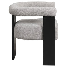 Load image into Gallery viewer, Ramona Boucle Upholstered Accent Side Chair Taupe and Black
