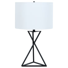 Load image into Gallery viewer, Mirio Drum Table Lamp White and Black
