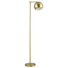 Load image into Gallery viewer, Linnea 1-light Dome Shade Floor Lamp Brass
