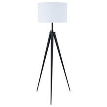 Load image into Gallery viewer, Harrington Tripod Legs Floor Lamp White and Black
