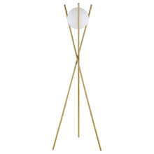 Load image into Gallery viewer, Yamileth Tripod Floor Lamp Gold
