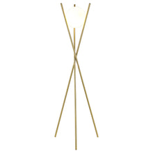 Load image into Gallery viewer, Yamileth Tripod Floor Lamp Gold
