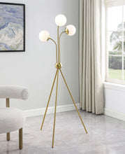 Load image into Gallery viewer, Miley Trio Tree Floor Lamp Gold
